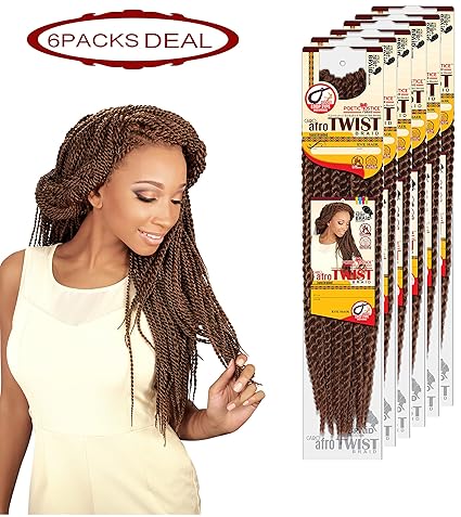 Eve Hair Medium Size Crochet Cairo Afro Individual Twist Braid
