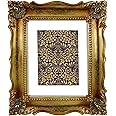SIMON'S SHOP Picture Frames 8x10 for Wall and Tabletop, Vintage Photo Frames 8 by 10 Display Pictures 5x7 with Mat or 8x10 Without Mat, Baroque Picture Frame 8 x 10