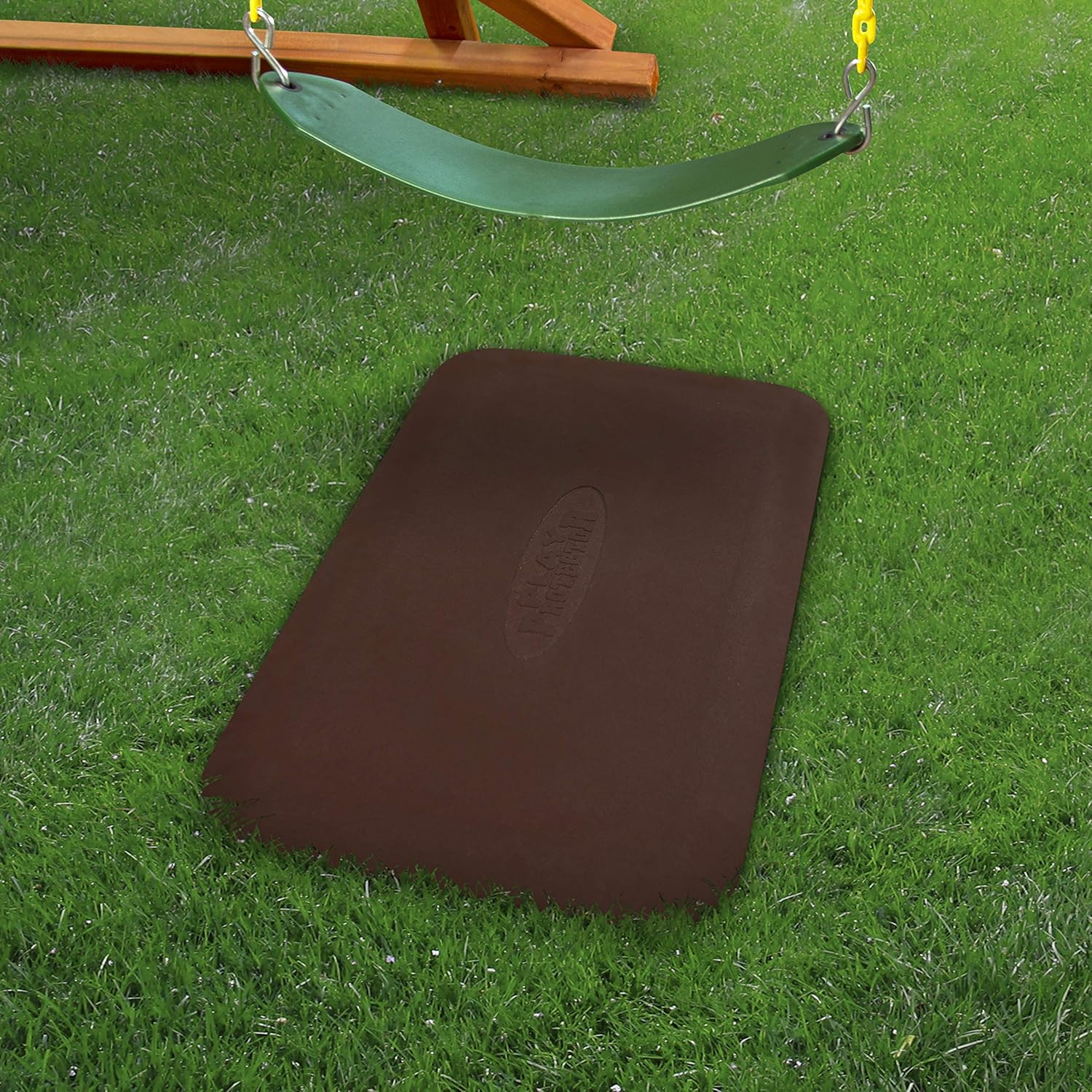 Gorilla Playsets 090012PAIRR Protective Rubber Mat for Swing Set of