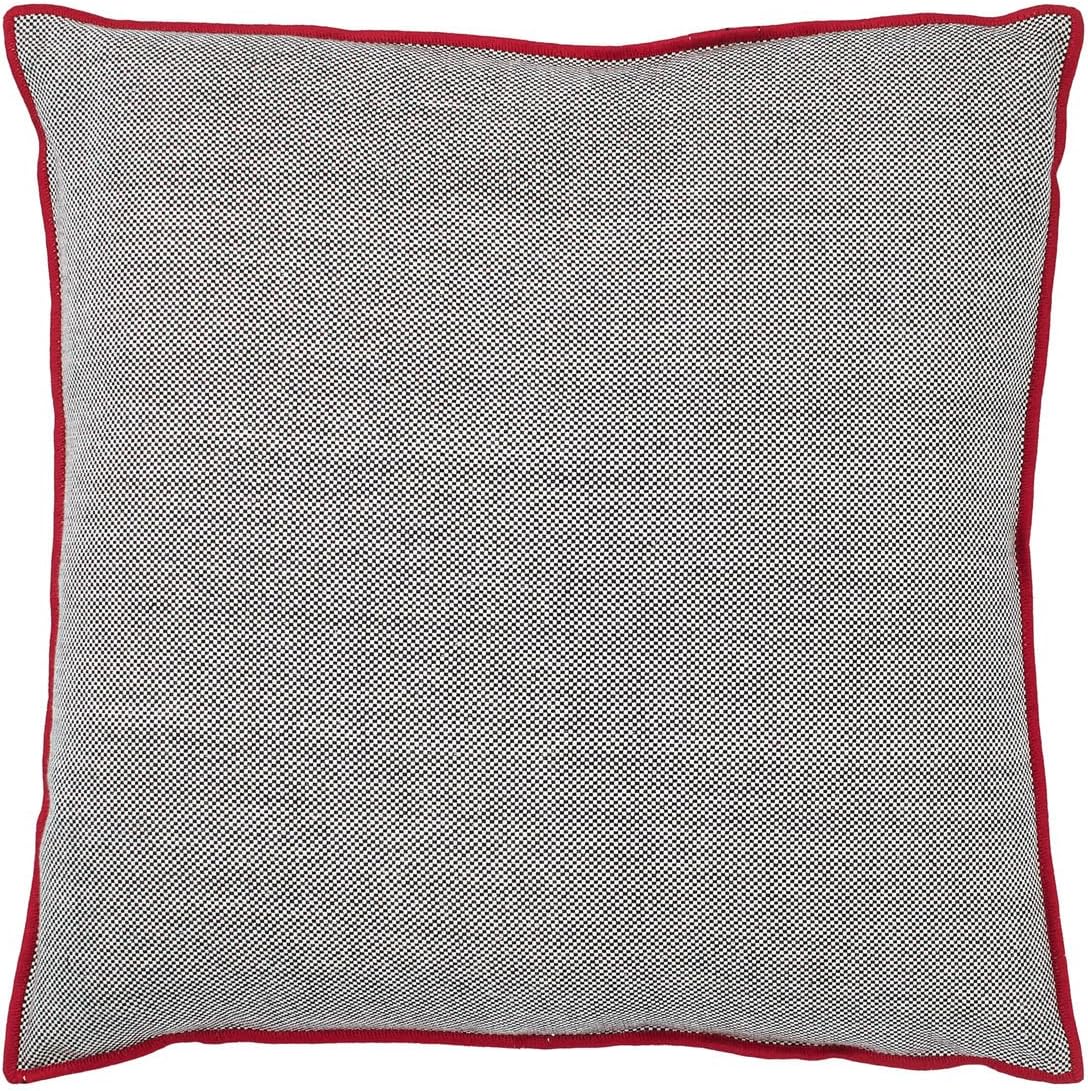 Dutch Decor Cushion Argila 45x45 cm black - Throw pillow - Decorative cushion - Cushion with inner pad - With zipper
