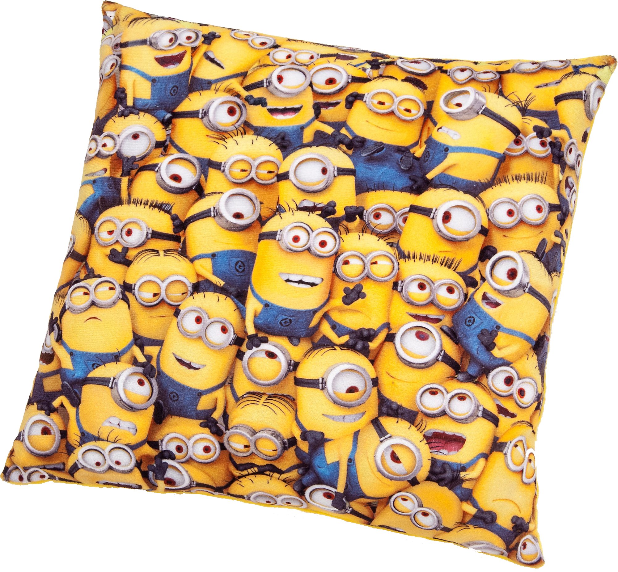 Joy Toy 90286 Minions Group Plush Cushion, 36 x 36 cm