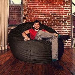 Jaxx 6 Foot Cocoon Large Bean Bag Chair for