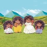 Sylvanian Families Hedgehog Family 4 Piece Dollhouse Playset Figures 4018 view 3