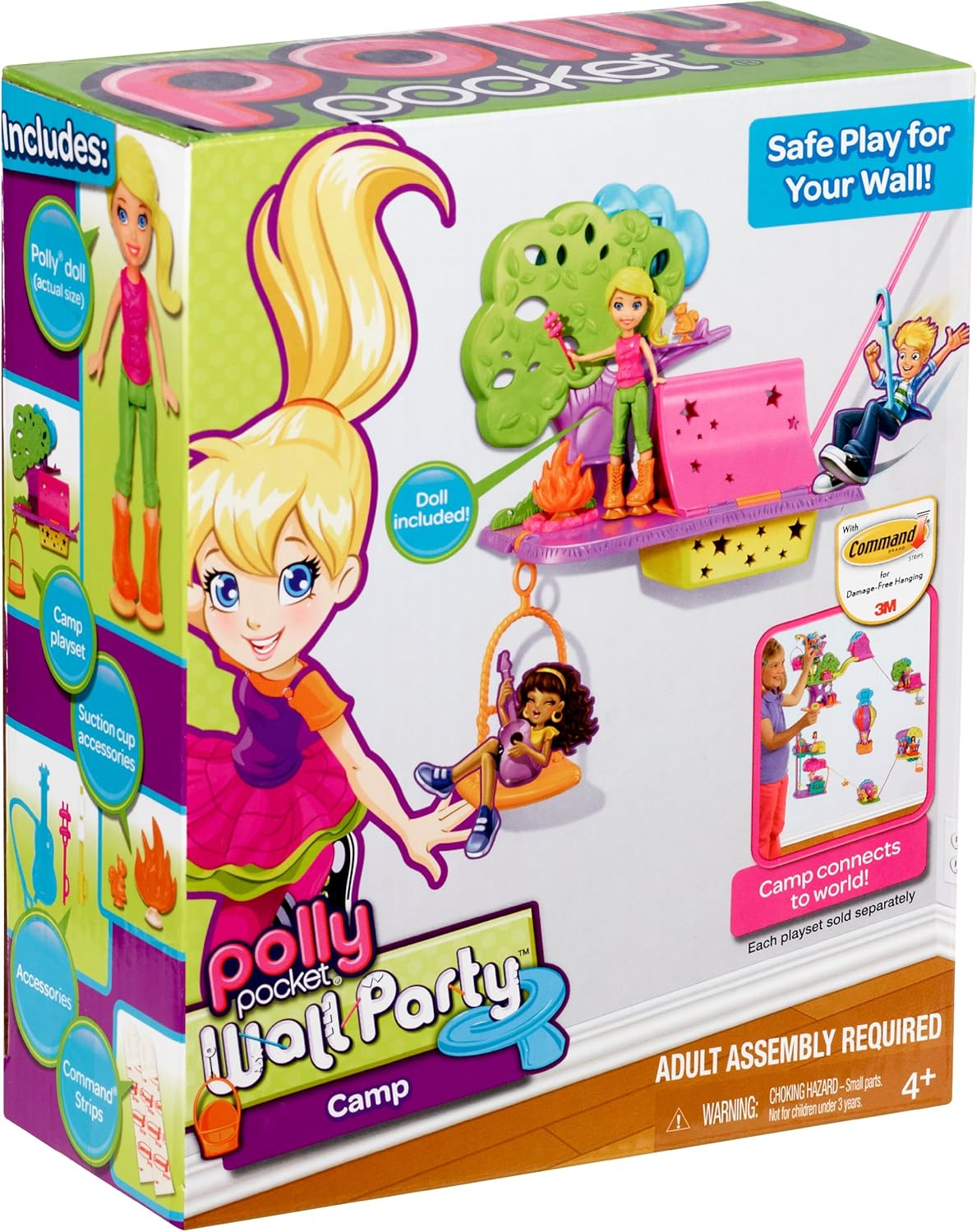 camping polly pocket