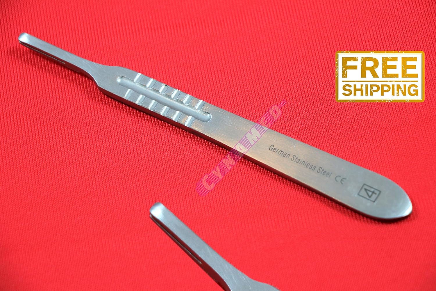 Scalpel Handle NO4 with Scale German HIGH Grade Surgical Veterinary