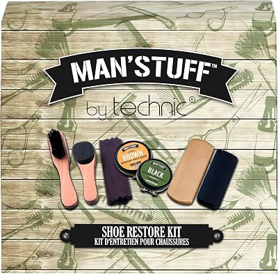 Technic Man'Stuff Shoe Restore Kit All-in-One Footwear Care Set