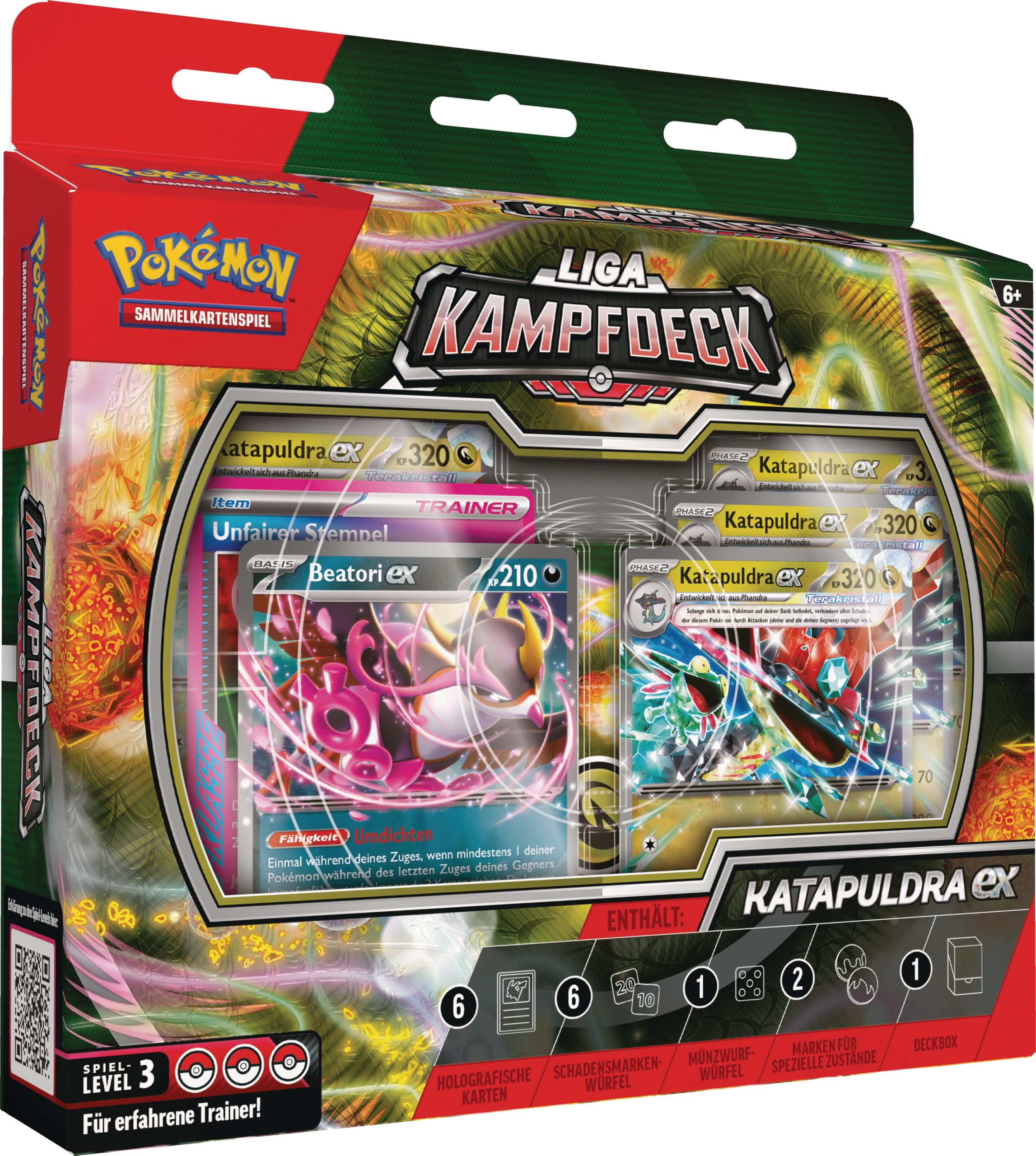 Pokémon - Trading Card Game: League Battle Deck Katapuldra-ex (1 Instant Play Deck of 60 Cards including Katapuldra-ex & Beatori-ex)