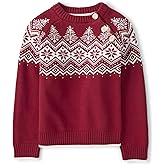 Gymboree Boys and Toddler Long Sleeve Crew Neck Pullover Sweater