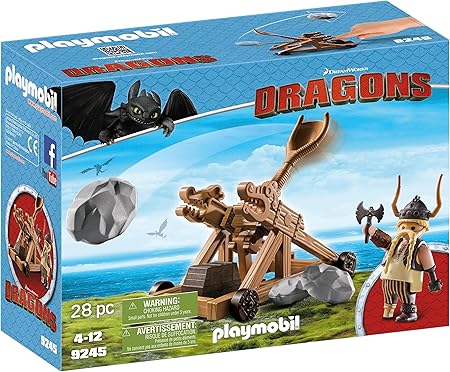Amazon | PLAYMOBIL Gobber with Catapult 