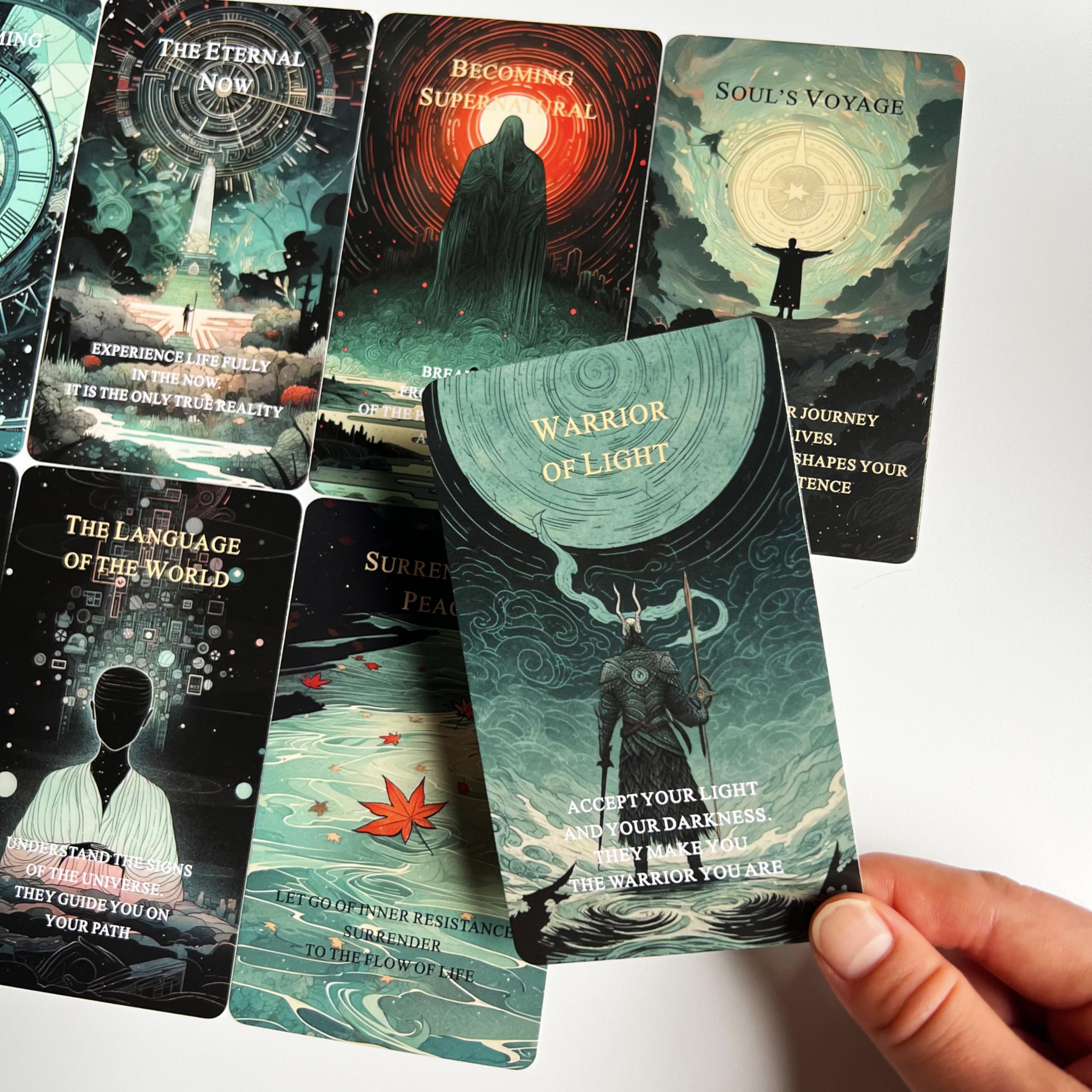 Seeds of Stardust Oracle Deck, Cosmic Oracle Cards for Intuition, 80 Tarot Cards for Divine Guidance and Higher Self Messages