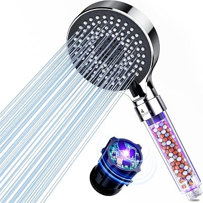 Magichome Filter Shower Head with UV Light 395-400nm High Pressure 5 Modes