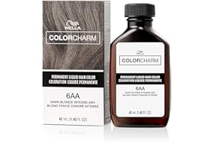 COLORCHARM Permanent Liquid Hair Color for Gray Coverage, Ash Blonde | 1.4 oz | 42 ml | Packaging May Vary