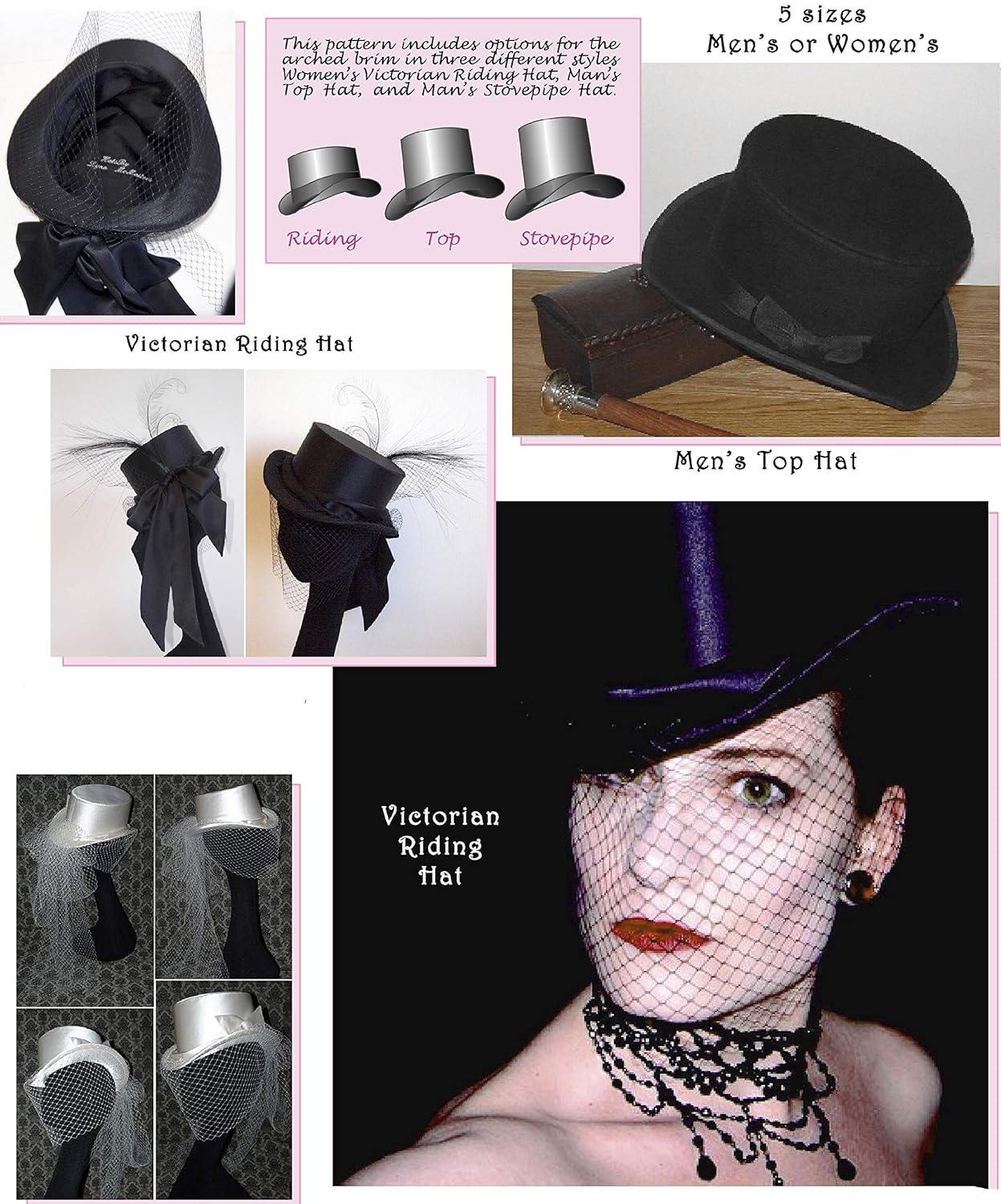 victorian hats for sale