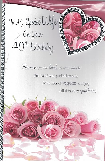 my wife's 40th birthday