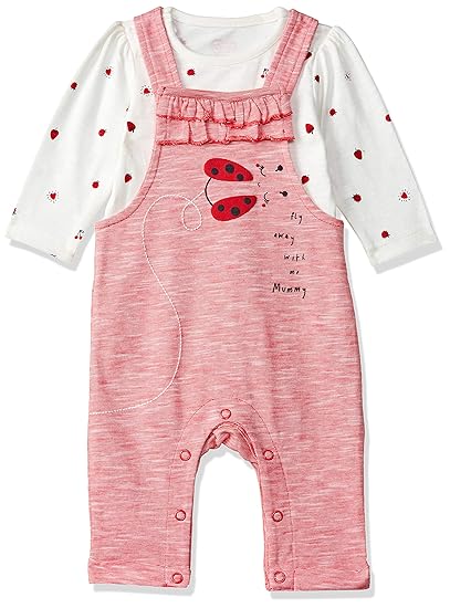 Baby Girls Cotton Clothing Set (SA497-1_Multicoloured_Newborn (Upto 4.5 KG))