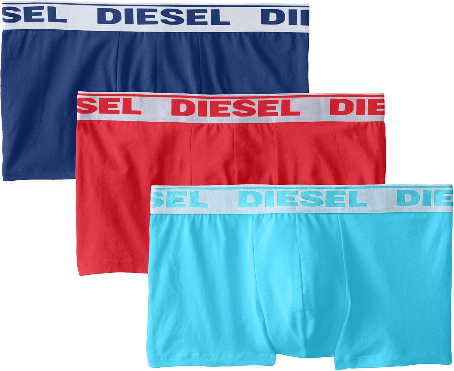 Diesel Men's 3-Pack Shawn Stretch Boxer Trunk: Diesel: Clothing