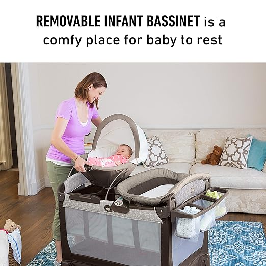 graco pack n play snuggle suite lx pierce