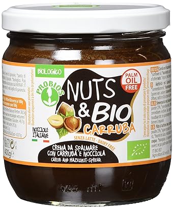 PROBIOS Nuts & Bio Carobe-Aufstrich - Ohne Milch, Ohne Zucker, 1er (1 x 400 g)