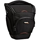 AmazonBasics - Funda para cámara de fotos réflex, color negro