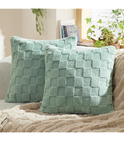 18x18 Inch Decorative Pillow Covers - Printed Polyester With Hidden Zipper For Sofa & Bed - View #2