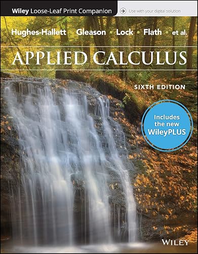 Applied Calculus, 6e WileyPLUS Card with Loose-leaf Set in Kenya ...