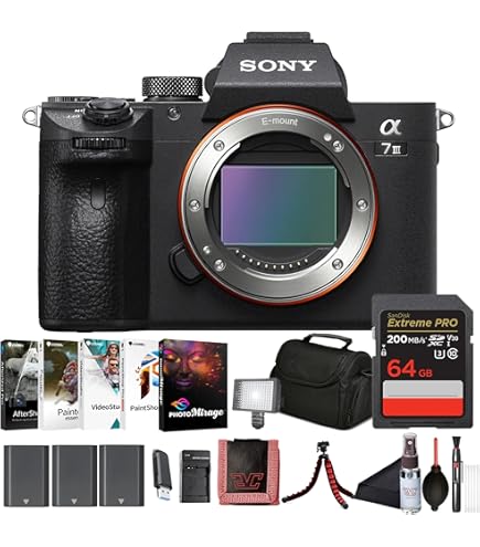 Amazon.com : Sony α7 III Full-Frame Mirrorless Camera Body (ILCE