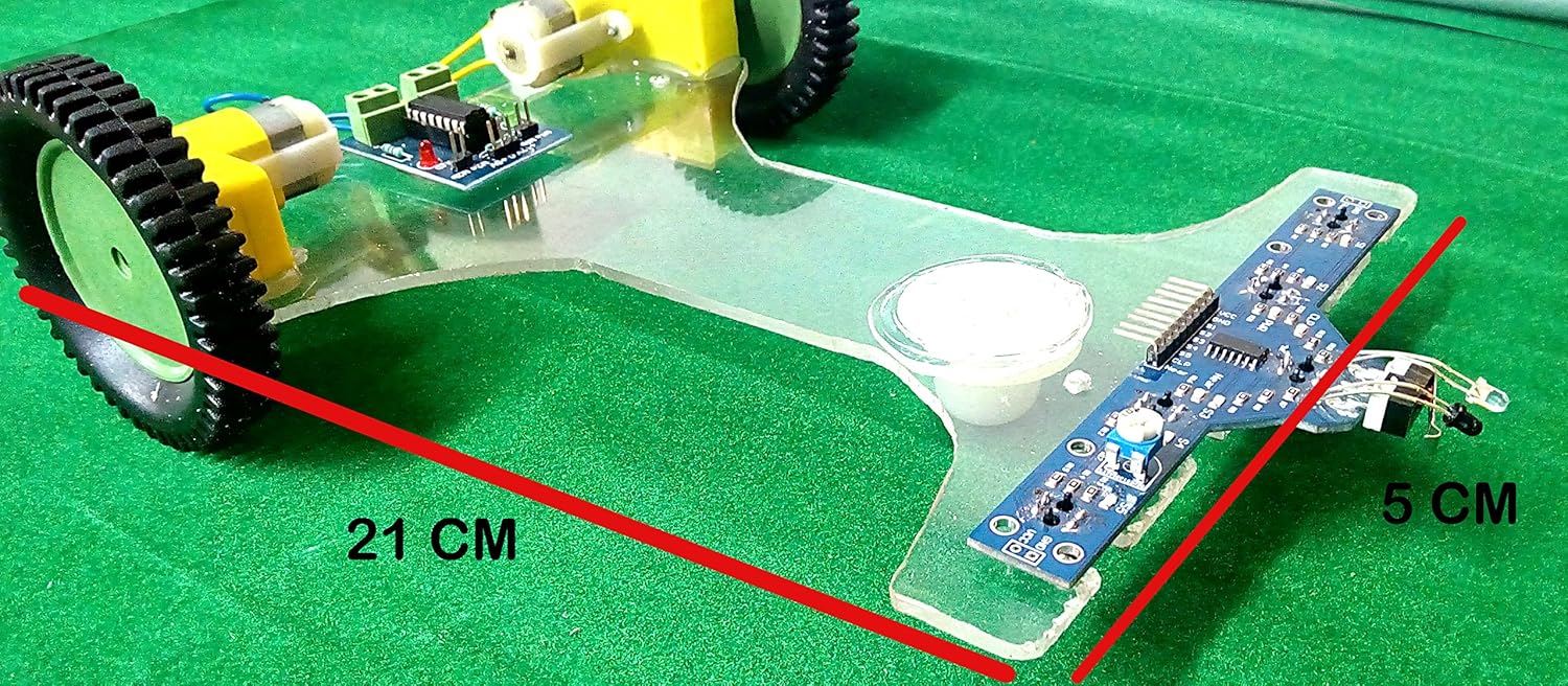 line follower robot chassis design