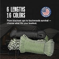 Three Vikings Paracord Rope - 750lb - 100% Nylon