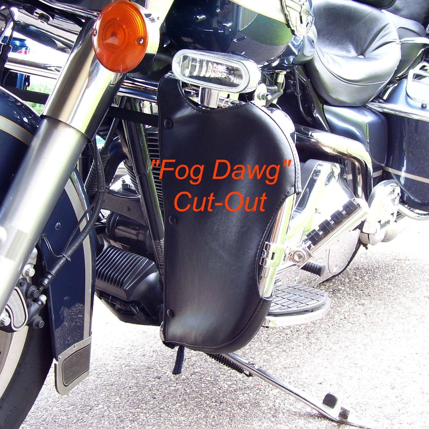 Desert Dawgs Rain Guards/Wind Deflectors for Harley Roadking, Ultra, eGlide, Roadglide (with FOG Cut-out)