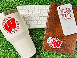 University of Wisconsin Stickers for