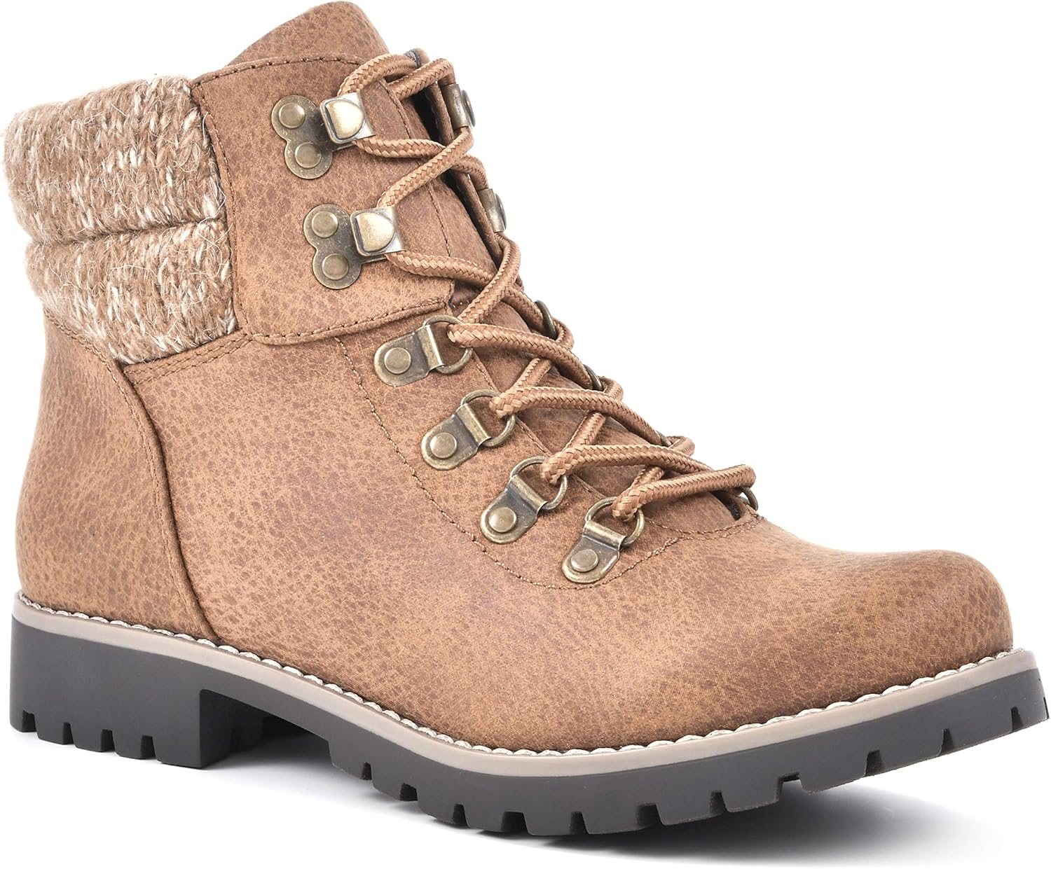 CLIFFS BY WHITE MOUNTAIN Shoes Pathfield Women's Laceup Hiker Style Bootie Amazon.sg Fashion