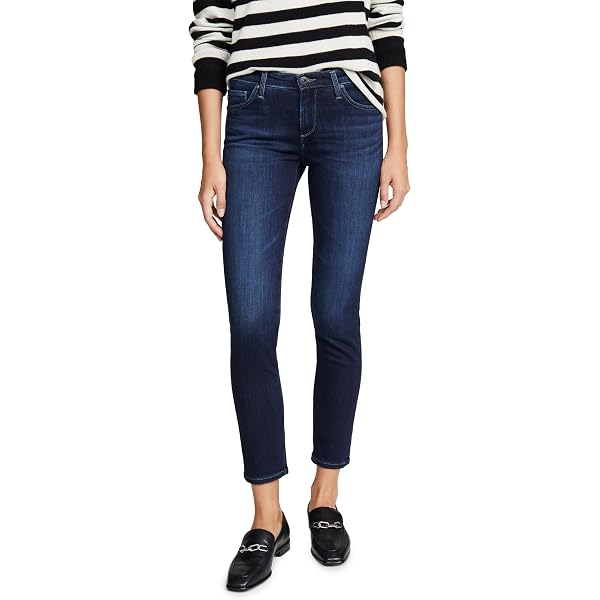 ag prima crop cigarette crop AG Adriano Goldschmied Womens The Prima Mid Rise Cigarette Crop Leg Jean,  27 Years Panorama, 32 at Amazon Women's Jeans store
