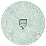 AHHFSMEI Round Braided Placemats Set of 6 Round