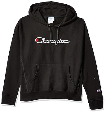 champion big c hoodie black