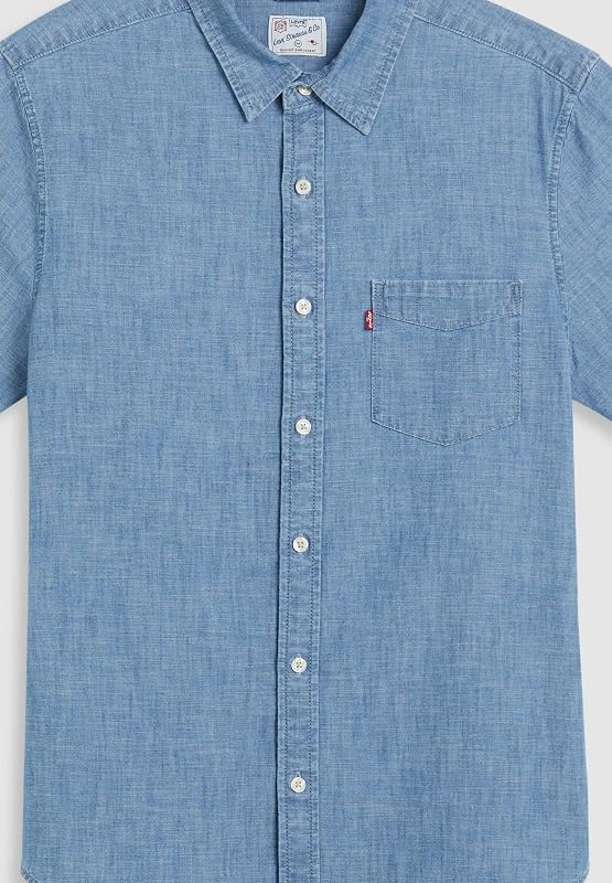 Levis 86624-0062 - Hauts pour Homme, Sebastian Chambray L, M — photo 5 sur 7