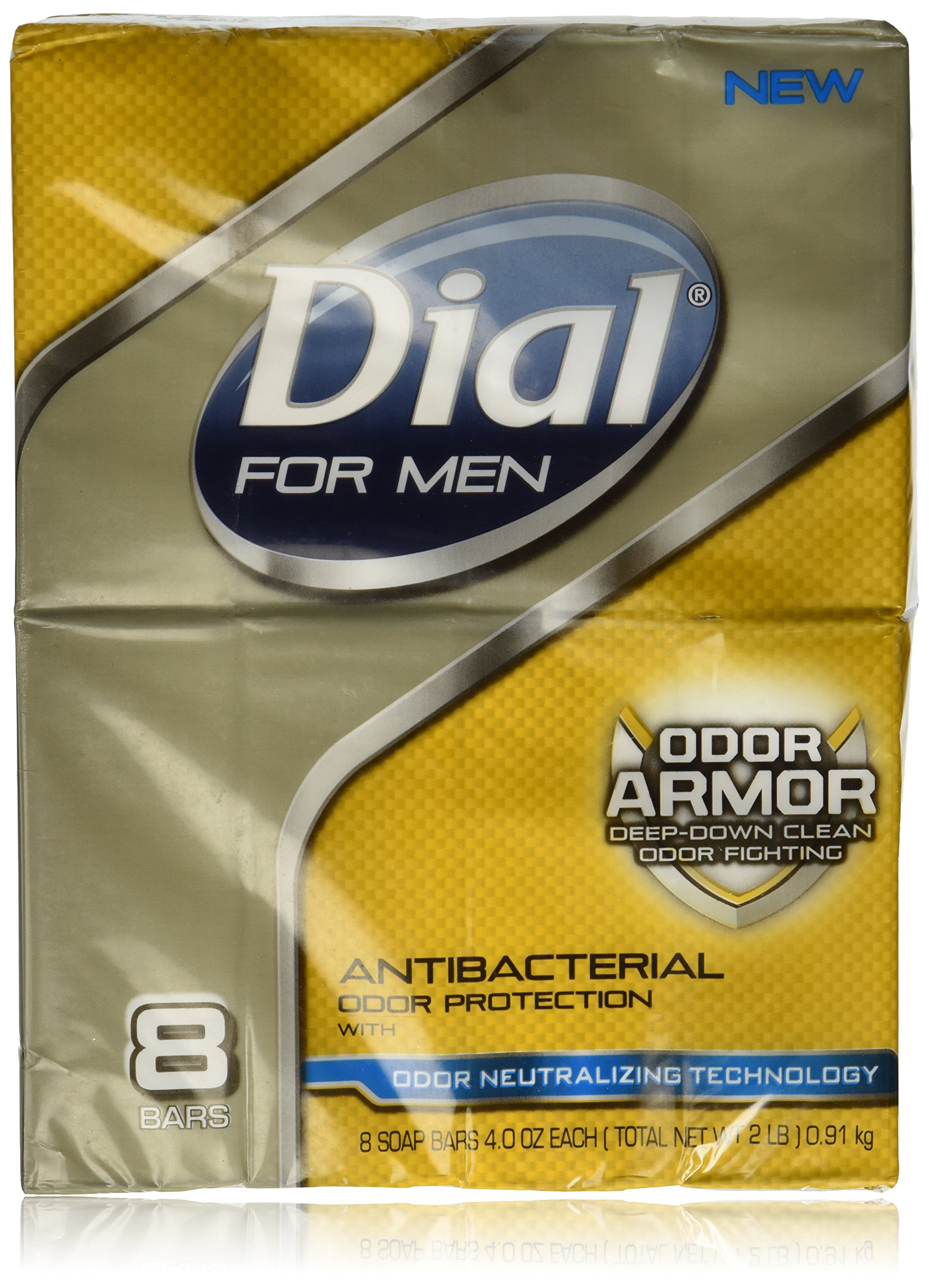 Dial for Men Odor Armor Antibacterial Soap, 4 Ounce, 8 Count Buy