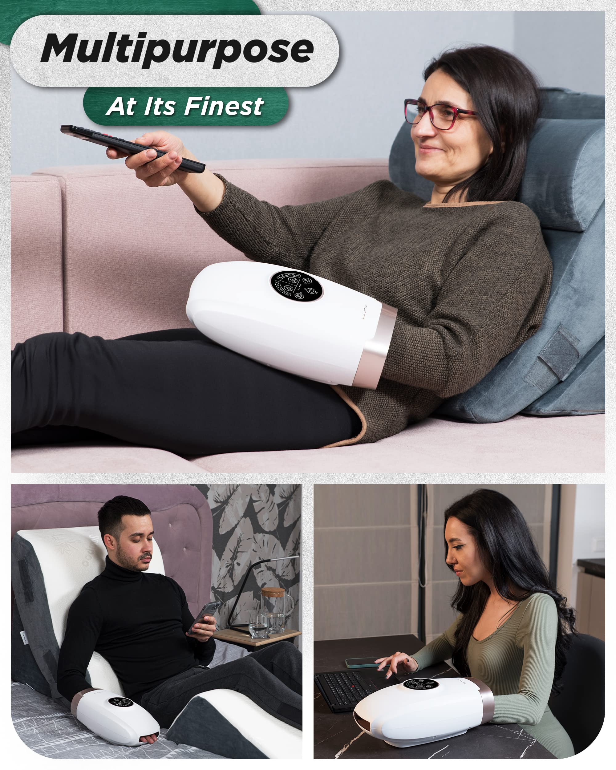 Lunix LX3 Hand Massager Machine, FSA HSA Eligible, Hand Massager With
