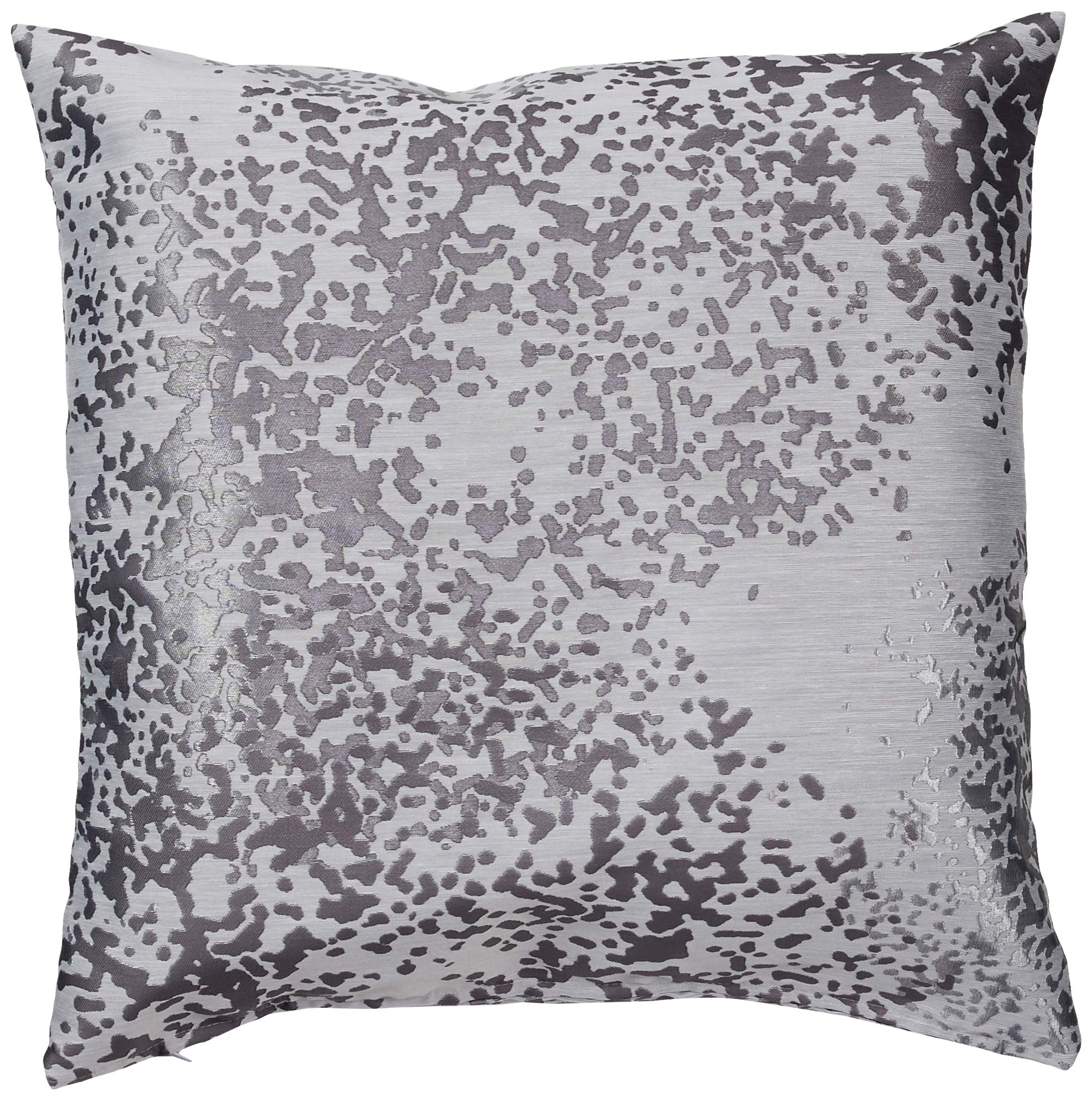 Home Fashion Jacquard Decorative Cushion Cover Denis, Grey, 50 x 50 cm