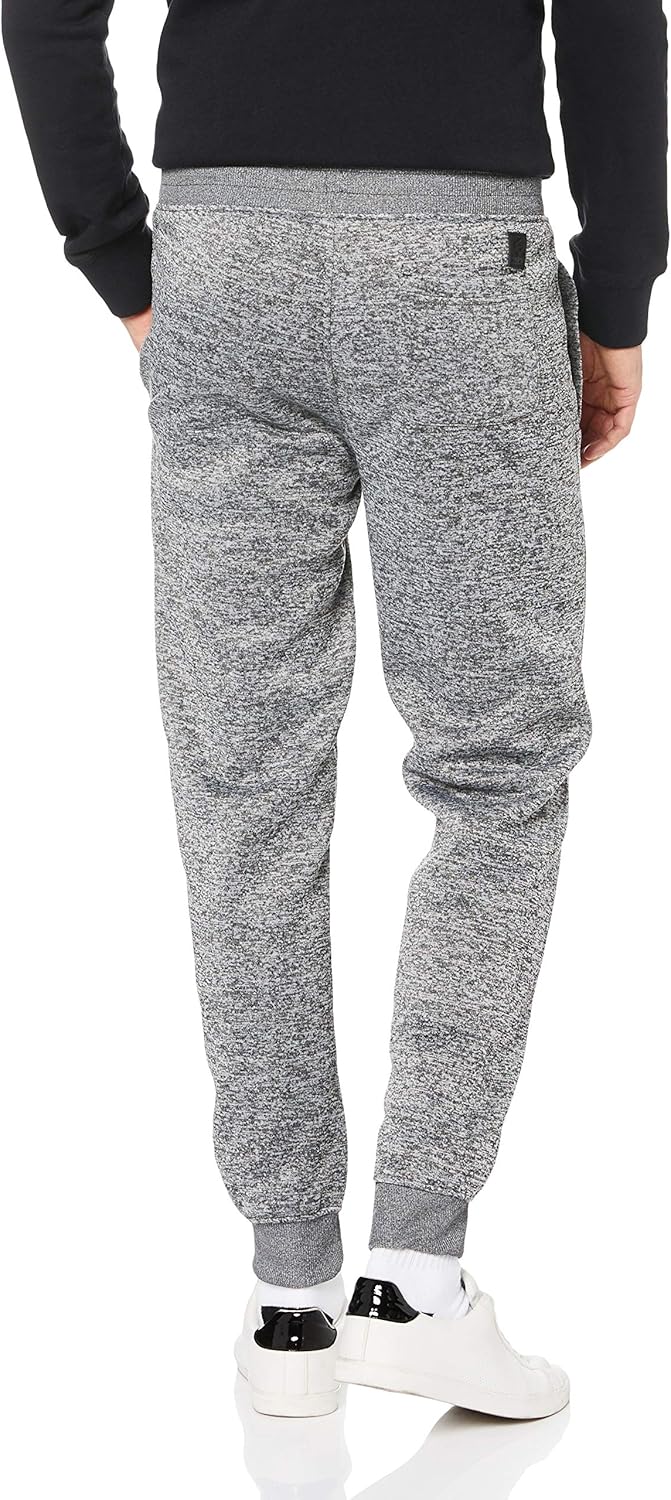 Southpole Men's Basic Fleece Marled Jogger Pant-Reg and Big & Tall Sizes: Clothing