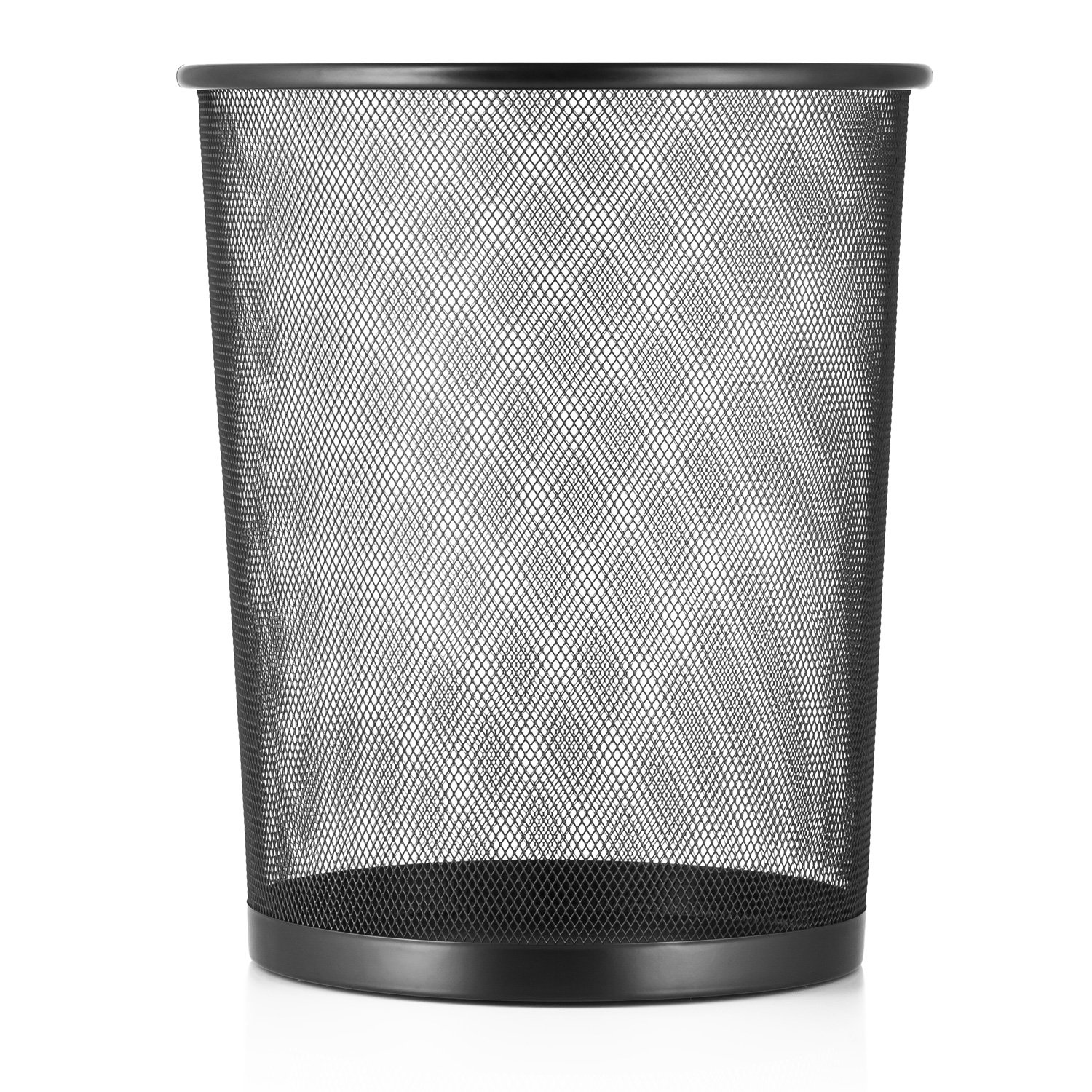 Halter Large Mesh Metal Wastebasket 14" Tall 18 Quart ( 4.5 Gallon )...