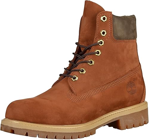 botas timberland cafe para hombre