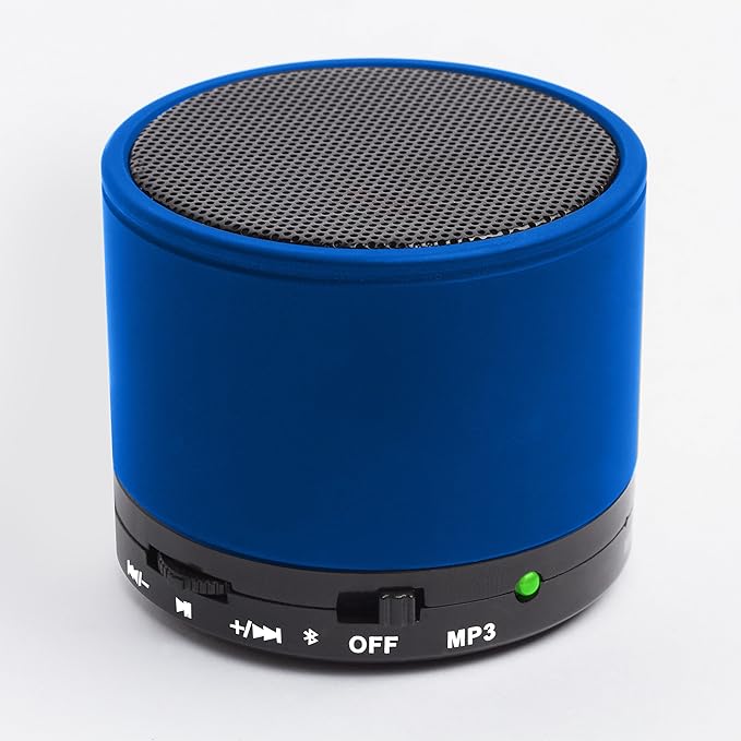 Portable Mini Bluetooth Speaker Blue Amazon.ca Electronics