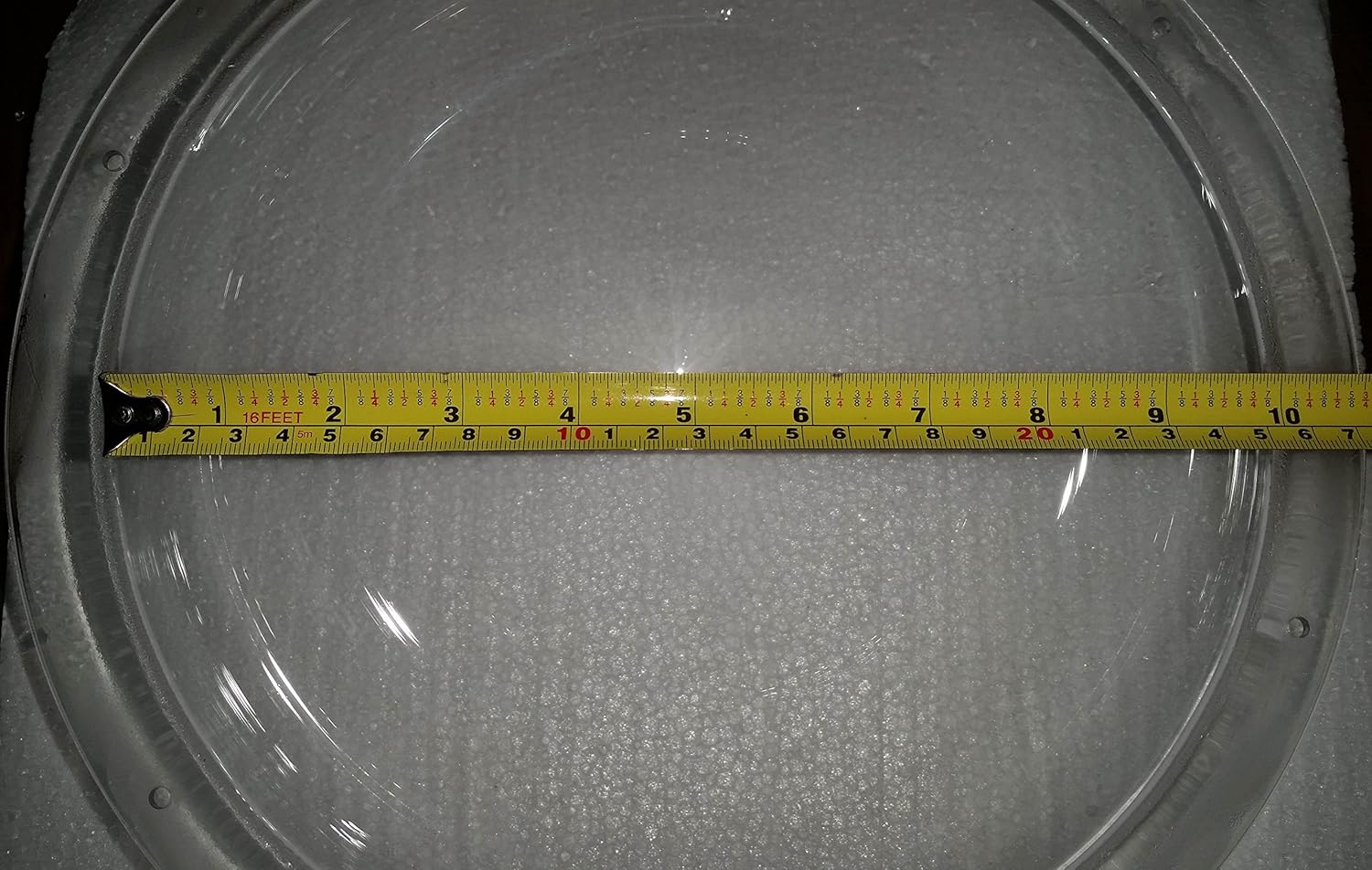 Supreme Tech Acrylic Dome/Plastic Hemisphere - Clear - 10" Diameter, 3/4" Flange with Pre-Drilled Holes, 10" with Holes - Image 3