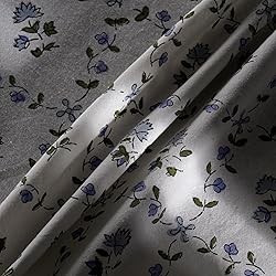 Ridhi Powder Blue 100% Cotton Round 60 Tablecloth