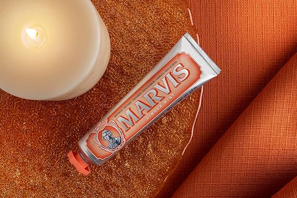 MARVIS GINGER MINT TOOTHPASTE, 3.86 OZ