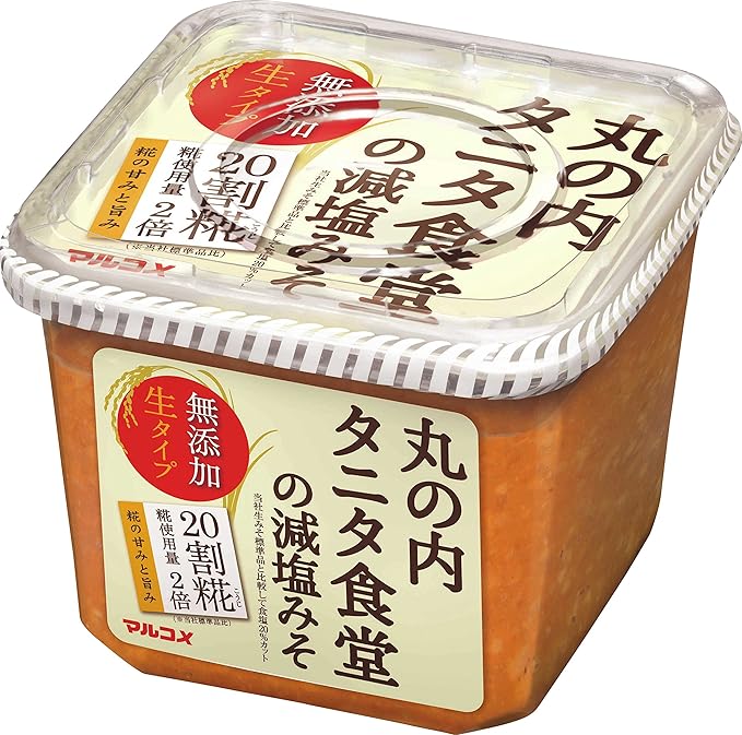 Amazon マルコメ 丸の内タニタ食堂の減塩みそ お味噌汁 味噌汁 650g マルコメ 味噌 通販