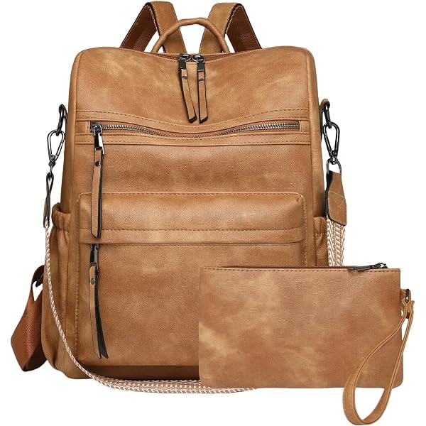Amazon.com: Joy Susan Julia Mini Backpack Camel : Clothing  display picture 1
