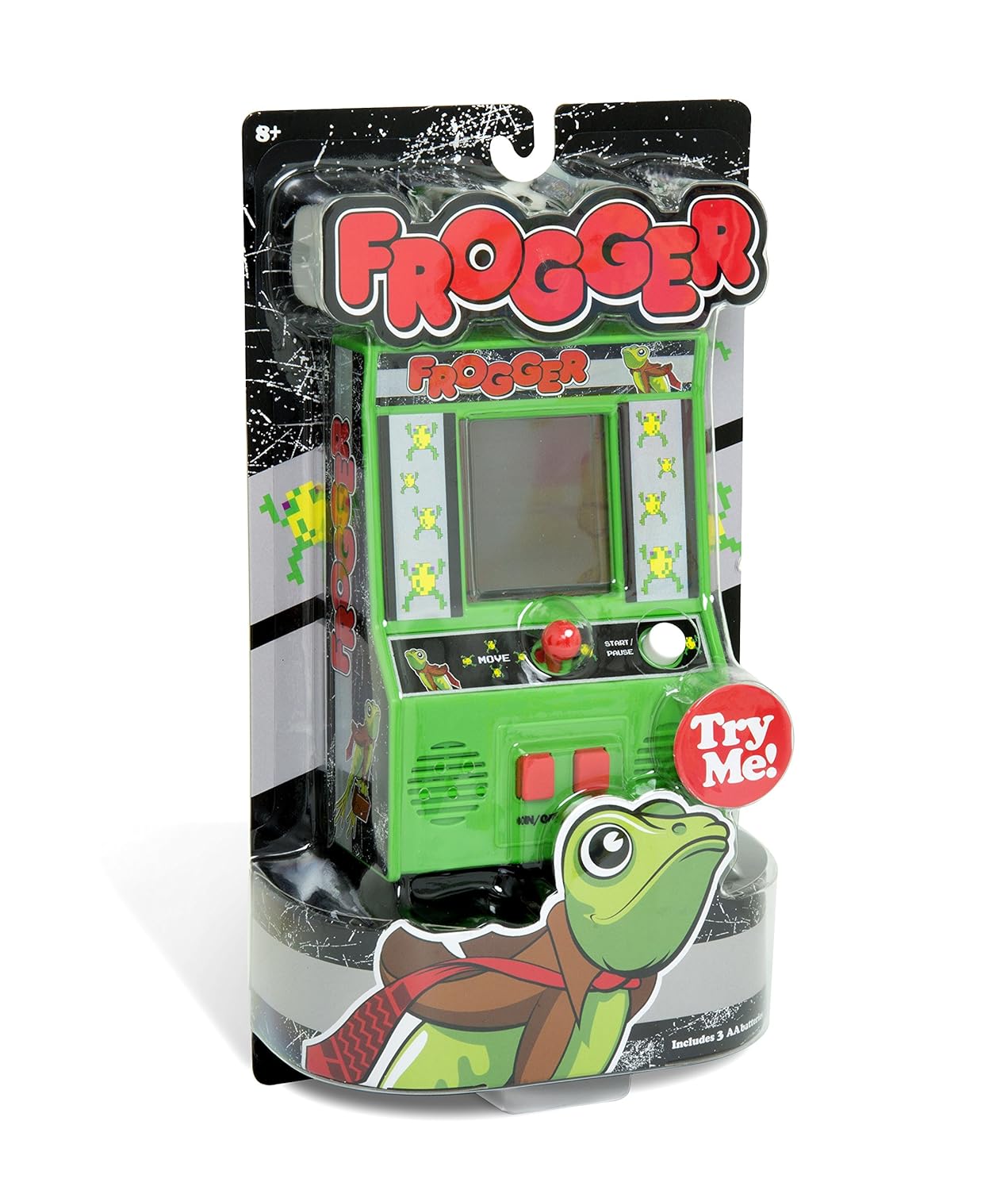 Frogger Mini Arcade Game. Asteroids, Centipede and QBert also available.