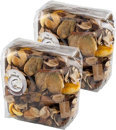 IKEA JAMLIK Dried Aromatic Scented Potpourri Vanilla Warm Milk 2x90g
