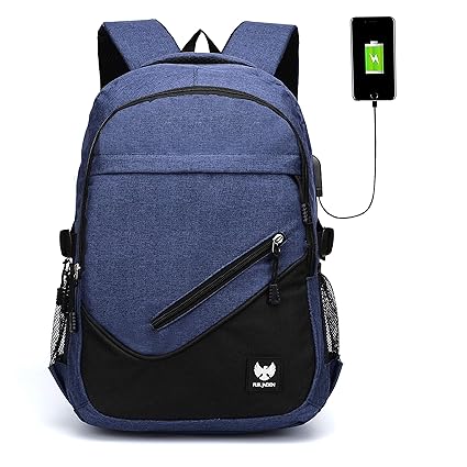 Fur Jaden Navy Casual Backpack